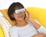 head mounted display looking like large sunglasses