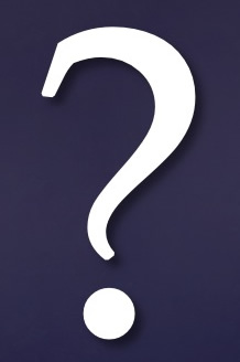 large question mark symbol