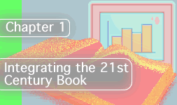 open book+computer screen